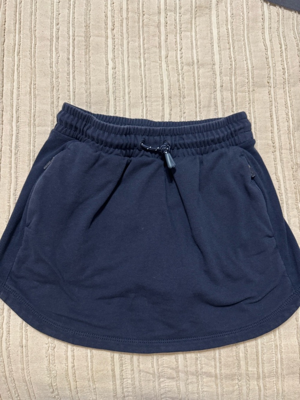 Athleta Girl Navy Elastic Waist Skort with Pockets